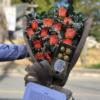 Ramillete de Rosas y Chocolates Ferrero